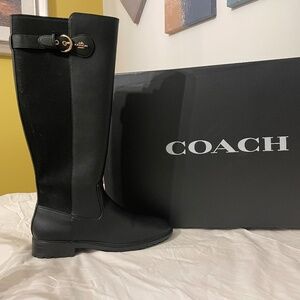 Coach Franklin Leather Boots